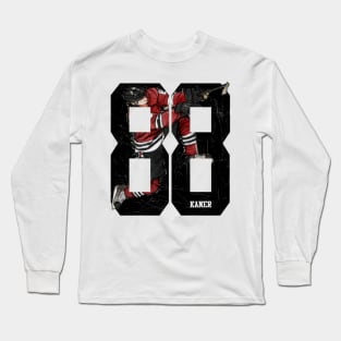 Patrick Kane Chicago Sketch 88 Long Sleeve T-Shirt